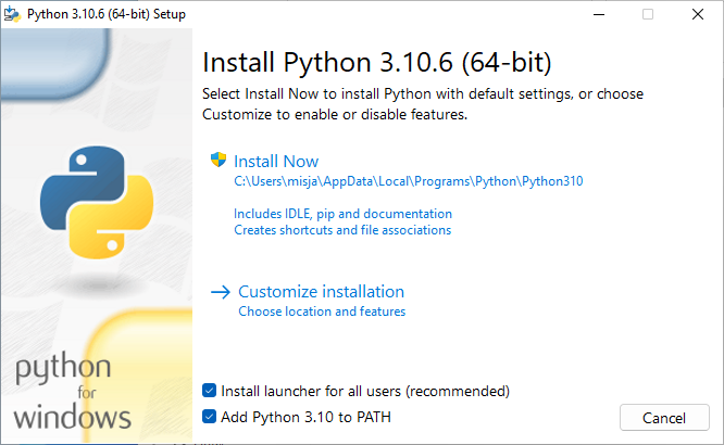 Python Installer